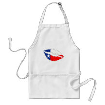 Texas Lips Apron