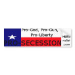 Texas Nationalist Movement bumper stickers