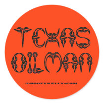 Texas Oilman,Oil Field Sticker,Oil Rigs,Derricks