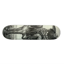 Texas Ranger Custom Skateboard