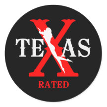 Xrated Funny Stickers on Texas Rated X Rated Sticker ...