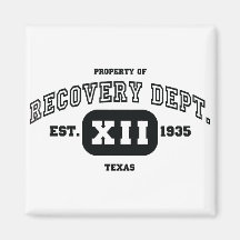TEXAS Recovery Fridge Magnets