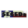 texas SECEDE bumper sticker