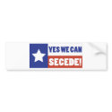 Texas Secede bumper stickers