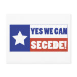 Texas Secede Postcard