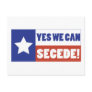 Texas Secede Postcard