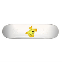Texas Smiley Face Skateboards