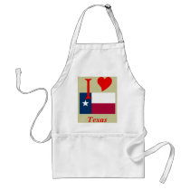 Texas State Flag Aprons
