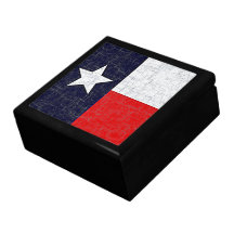 TEXAS STATE FLAG Keepsake Box