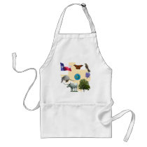 Texas State Symbols Aprons