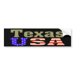 Texas USA! Bumper Sticker