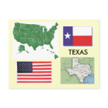 Texas, USA Postcard