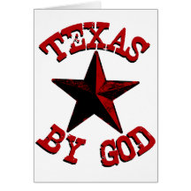 texasbygod2 greeting cards