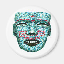 Texmilincan Mask Fridge Magnet