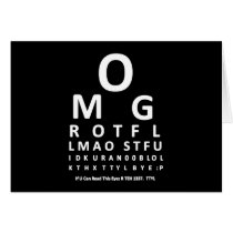 Text Addict's Eye Chart