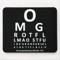 Text Addict's Eye Chart
