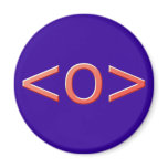 Text ASCII Auge eye magnets