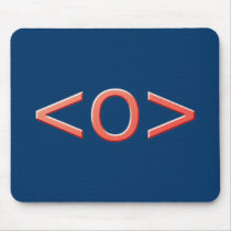 Text ASCII Auge eye Mousepads