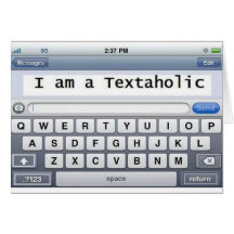 Textaholic Greeting Cards