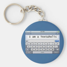 Textaholic Key Chains