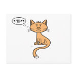 Texting Kitty - Postcard