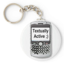 Textually Active Keychains