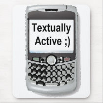 Textually Active Mouse Pads