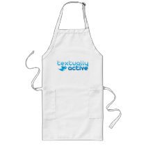 Textually Active on Twitter Texting Trendy Apron