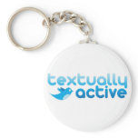 Textually Active on Twitter Texting Trendy keychains
