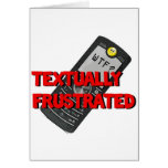 Textually Frustrated Cards