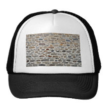 Texture Of Stone Wall With Cement Trucker Hat