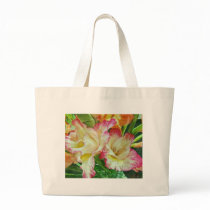 Textured Gladiola Canvas Bags