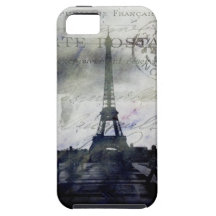 Textured Paris in Lavender iPhone 5 Tough Case