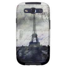 Textured Paris in Lavender Samsung Galaxy Case