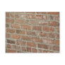 Textured Red brick wall