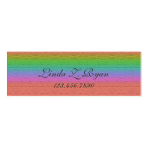 Textured Stripe #7 Business Card