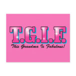 TGIF Fabulous Grandma postcards