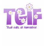 TGIF Fantastic Girl Lavender t-shirts