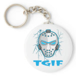 TGIF Hockey keychains