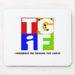 TGIF mousepads