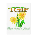 TGIF postcards