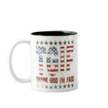 TGIF Thank God I'm Free mugs