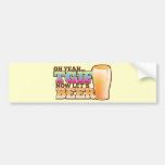TGIF Thank god it's Friday now let's BEER Bumper Sticker
