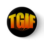 TGIF Yellow Rainbow buttons