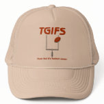 TGIFS -- Thank God it's football season #3 hats