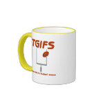 TGIFS -- Thank God it's football season #3 mugs