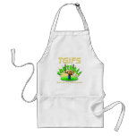 TGIFS -- Thank God it's football season aprons