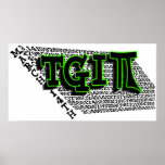 TGIPI - THANK GOD IT'S PI DAY! MARCH 14TH 3.14 posters