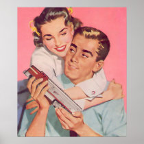 Th Kitsch Bitsch : Vintage Couple Graphic Print