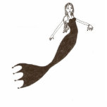 Th mermaid photo sculptures